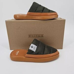 EUC 🤎 GREATS Foster Slipper Slide